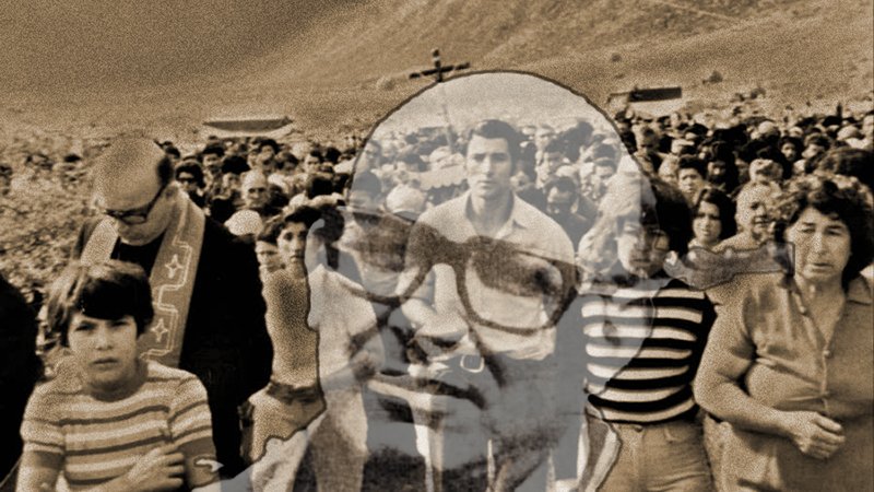 Fotografía de Enrique Angelelli, obispo de La Rioja asesinado por la dictadura cívico-militar en 1976, símbolo del compromiso con el pueblo, la justicia social y el legado de los mártires riojanos.