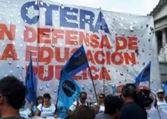 Recorte del presupuesto educativo durante el gobierno de Javier Milei según informe del Instituto Marina Vilte de CTERA