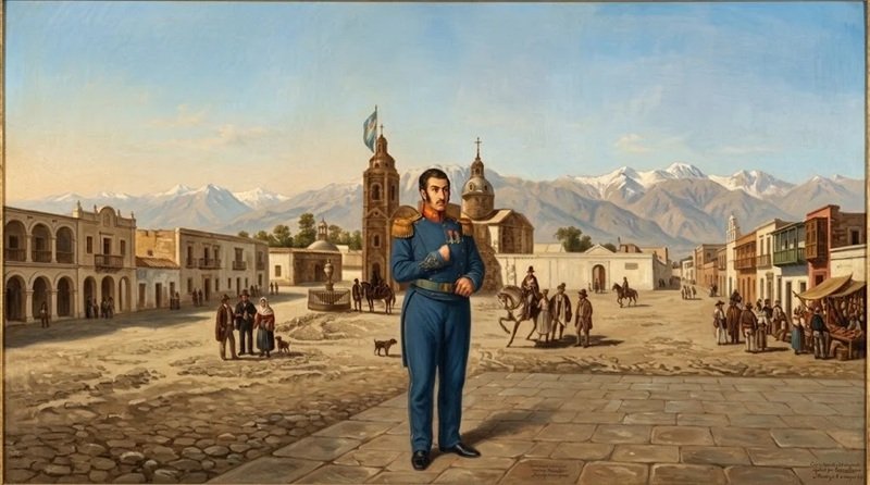 José de San Martín como estadista y su obra política, económica y social en Cuyo y el Protectorado del Perú