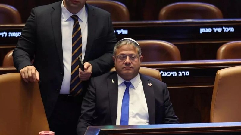 Itamar Ben Gvir, ministro de Seguridad Nacional de Israel, tras pedir matar entre 30 y 40 palestinos cada noche en Gaza