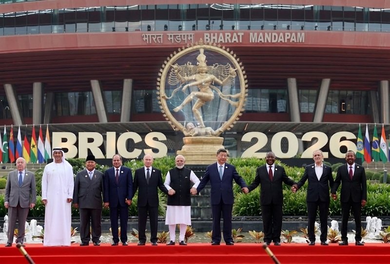 Cumbre de los BRICS en Nueva Delhi marcada por el desafío a Estados Unidos y las tensiones entre India y China