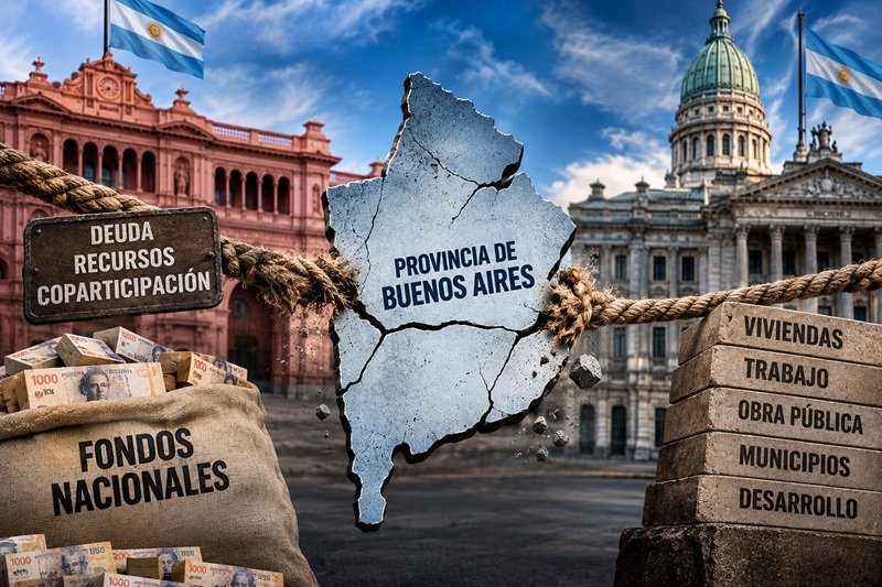 Deuda de Nación con la provincia de Buenos Aires y propuesta de bonos para recuperar fondos
