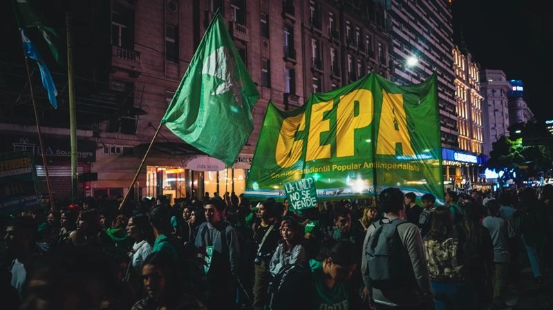 Estudiantes de la CEPA y el MUS reunidos en La Plata por una quinta Marcha Federal Universitaria